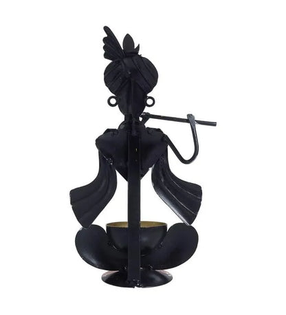 Blue & Red Krishna Idol Showpiece Home Accessories