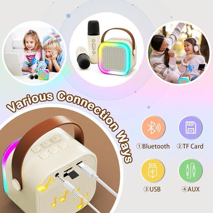 Bluetooth Speaker with Karaoke Mic Speaker