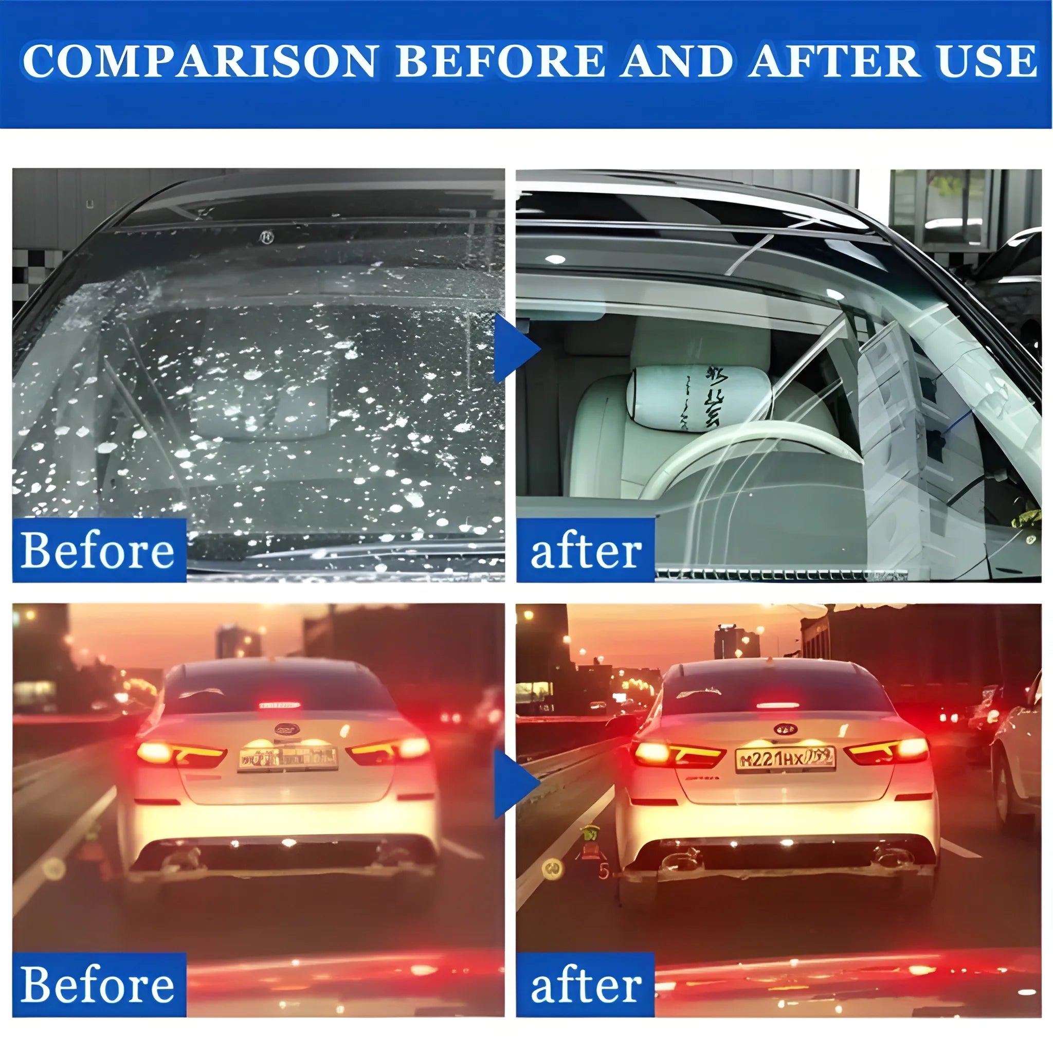 Fezora Windshield Film Remover