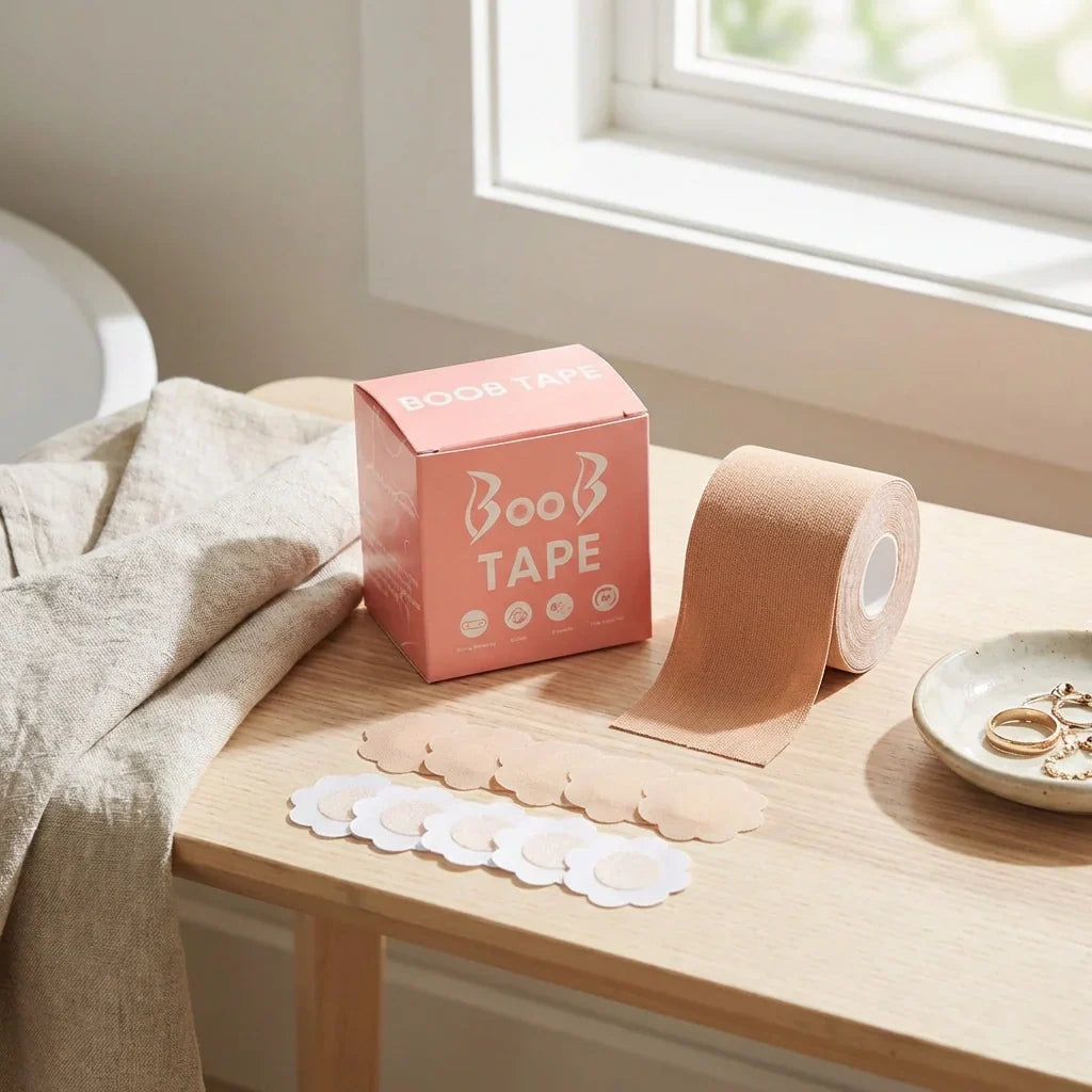 Best boob tape with 10 pairs nipple cover - breast petals & concealers | 2026 | fast shipping