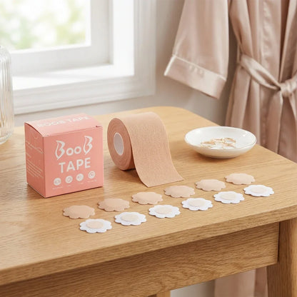 Best boob tape with 10 pairs nipple cover - breast petals & concealers | 2026 | fast shipping