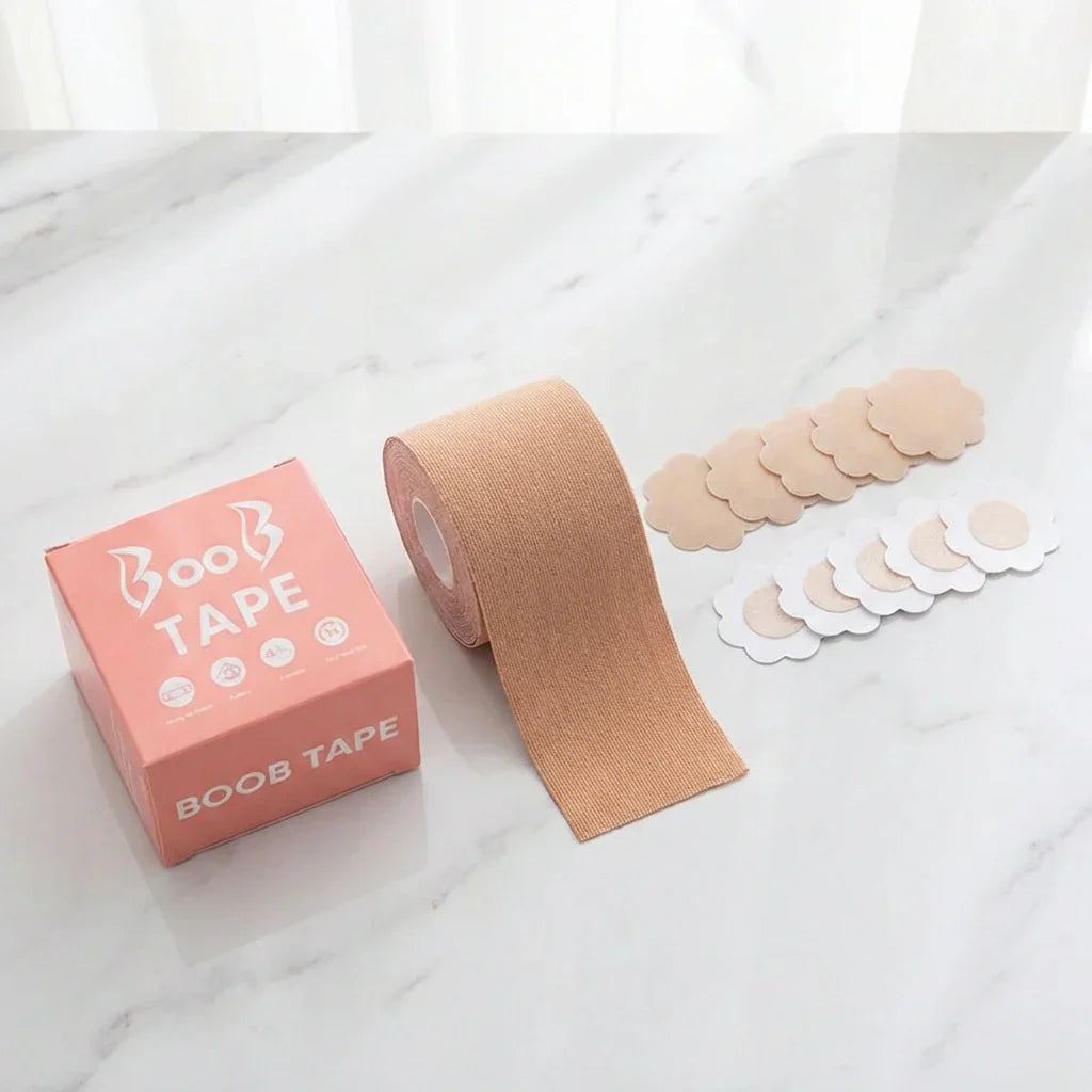 Best boob tape with 10 pairs nipple cover - breast petals & concealers | 2026 | fast shipping