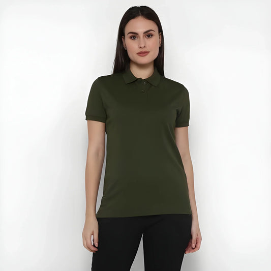 Bottle Green Polo Tee