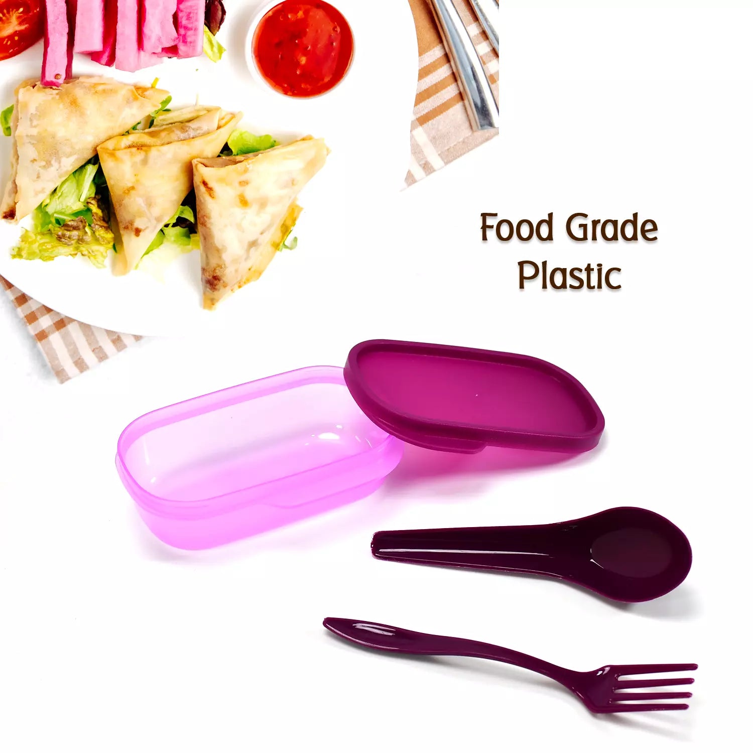 Best bpa-free plastic lunch box set with spoon - containers | 2025 | fast shipping