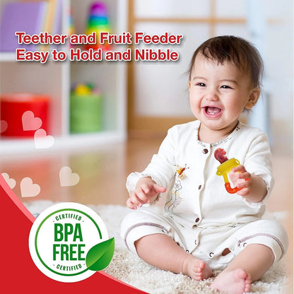 BPA Free Silicone Fruit Pacifiers For Baby (Pack of 2) kid