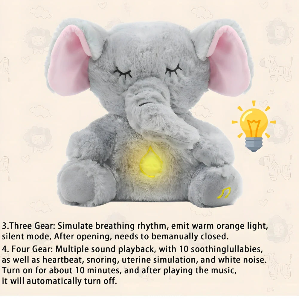 Breathing Comfort Stuffed Elephant