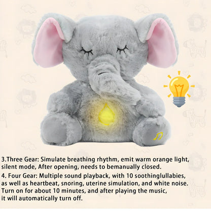 Breathing Comfort Stuffed Elephant