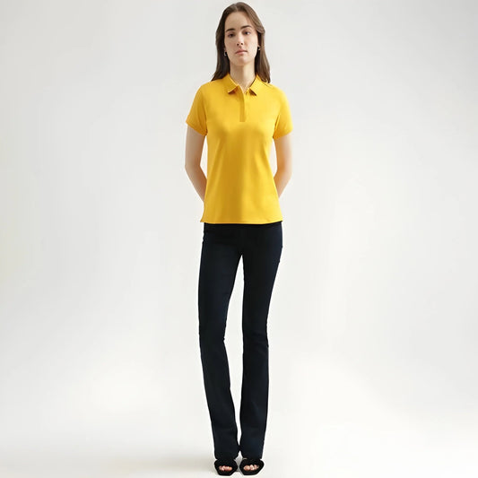 Bright Yellow Polo Tee