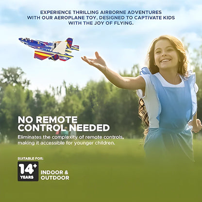 Buddynjoy BJ Airplane Toy Throwing Foam Plane