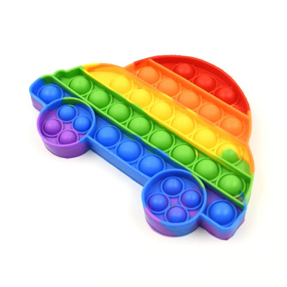 Butterfly & Car Shape Pop Fidget Toy - Toys