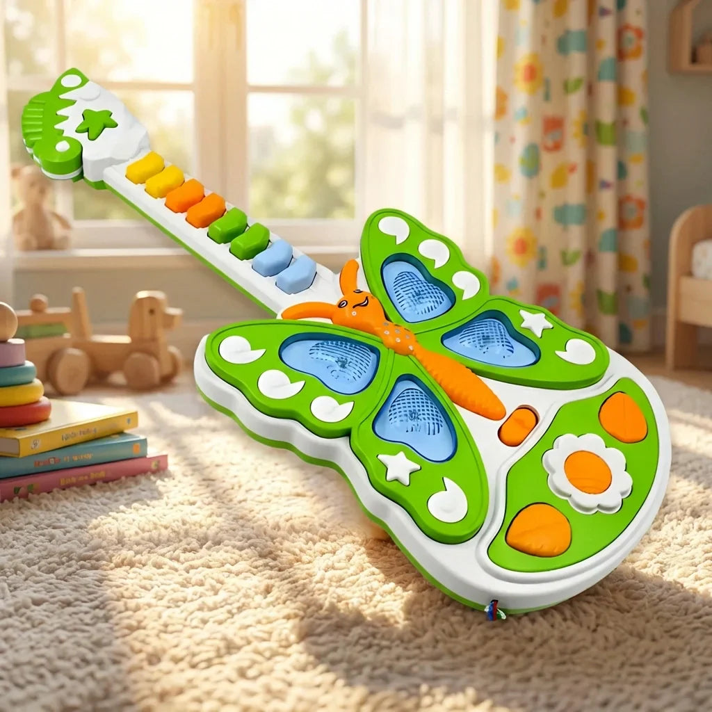 Best butterfly musical guitar toy - toys | 2026 | fast shipping
