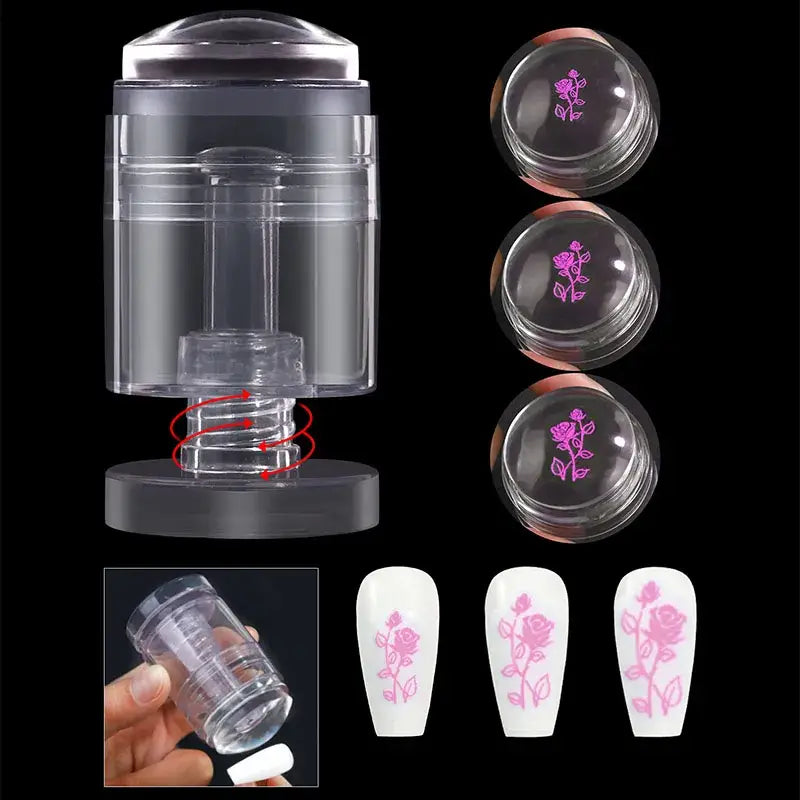 Silicone Nail Stamper