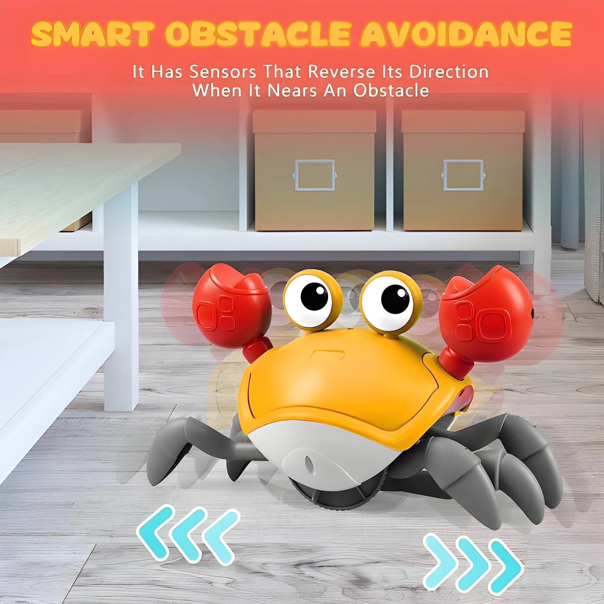 Dancing Rechargeable Crab Toy