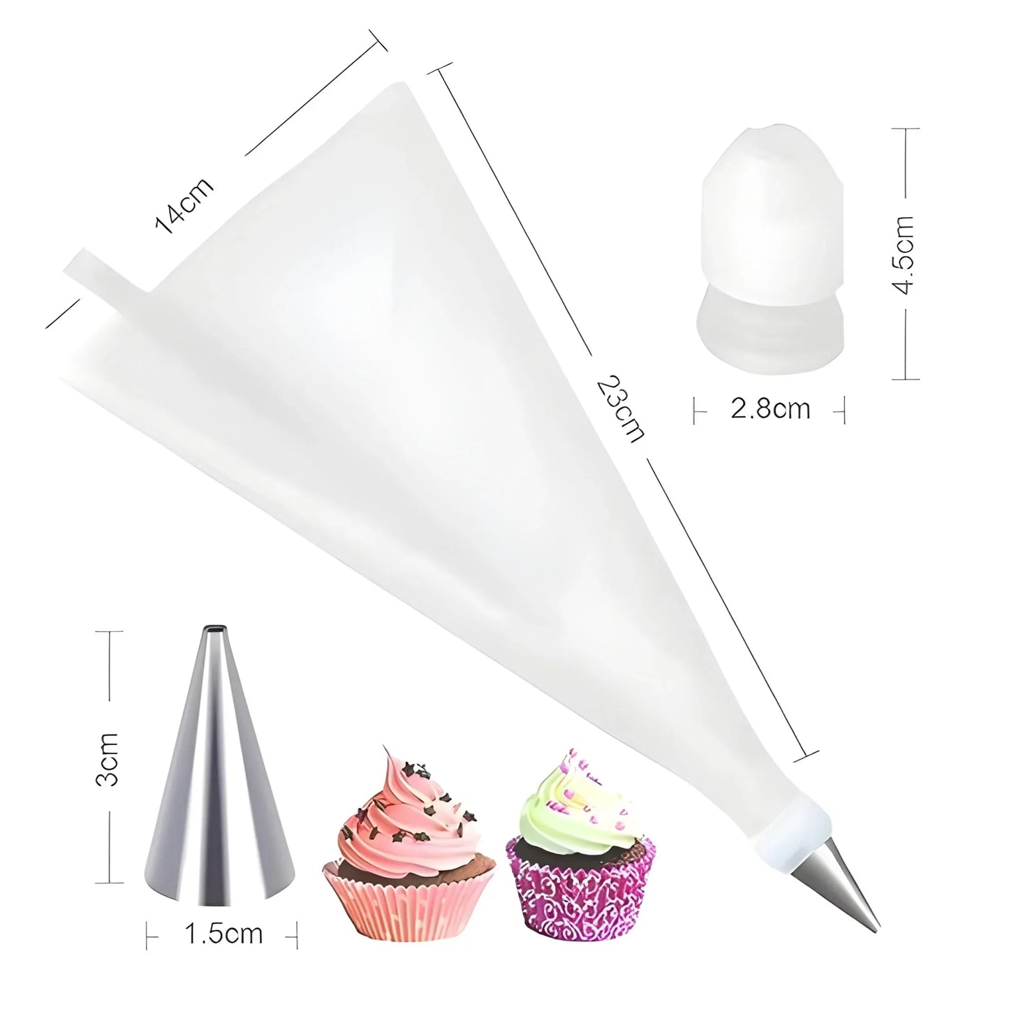 Best cake decorating nozzle with piping bag - home & garden | 2025 | fast shipping