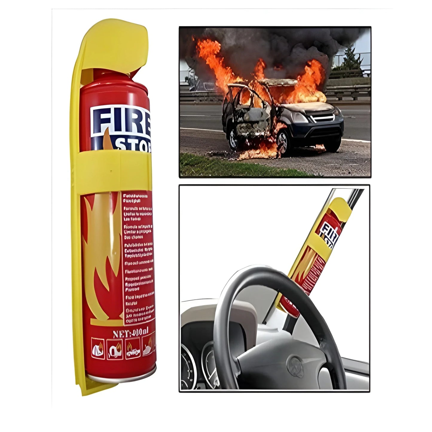 Car Fire Stop Spray (2 Pack)