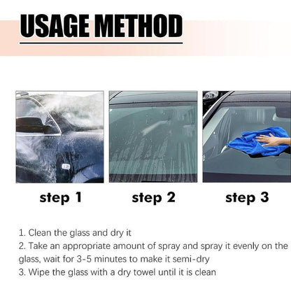 Car Glass Anti Fog Hydrophobic Coating 100ml(Pack Of 1)