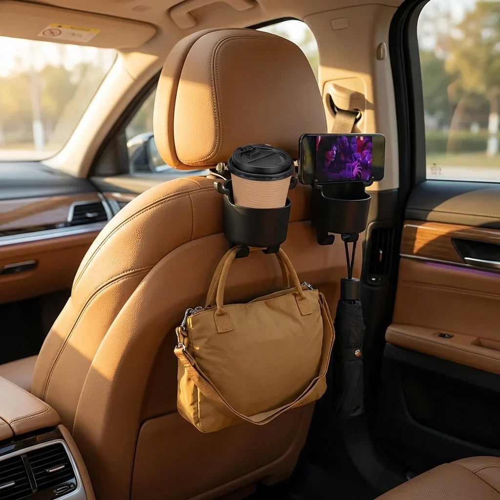 Best car headrest backseat organizer - vehicle hangers & hooks | 2026 | fast shipping