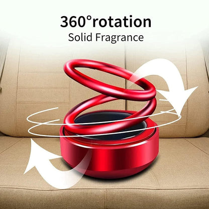 Car/Room Air Freshener Solar Power Rotating