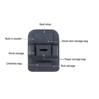 Car Seat Organizer (2 Pack)