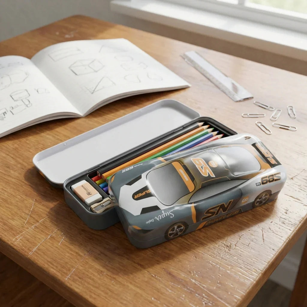 Best car shape metal pencil box - pen & cases | 2026 | fast shipping