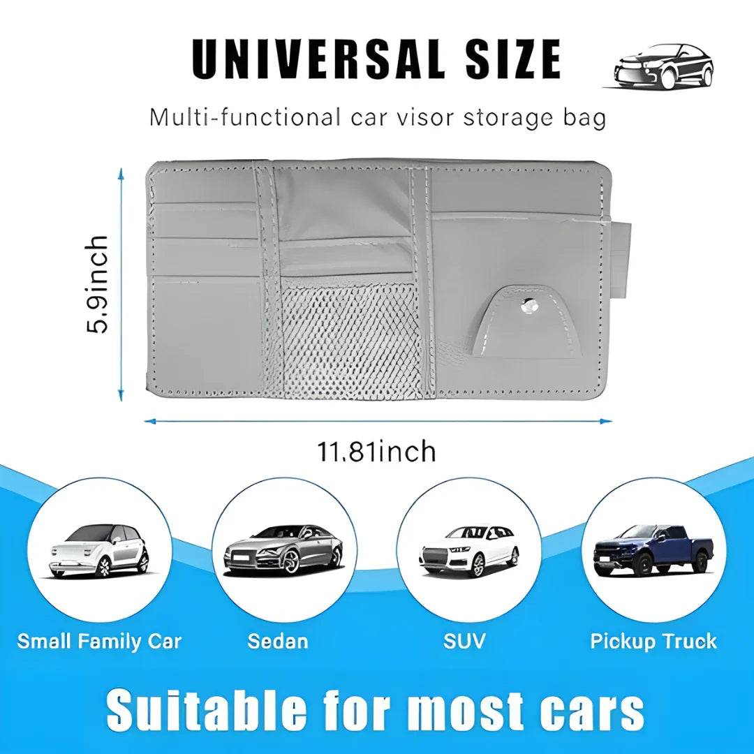 Car Sun Visor Organizer