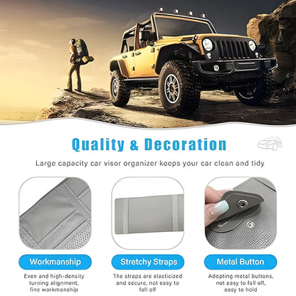 Car Sun Visor Organizer