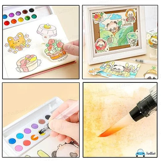 Cartoon Art Coloring Painting Set for Kid’s kids bags