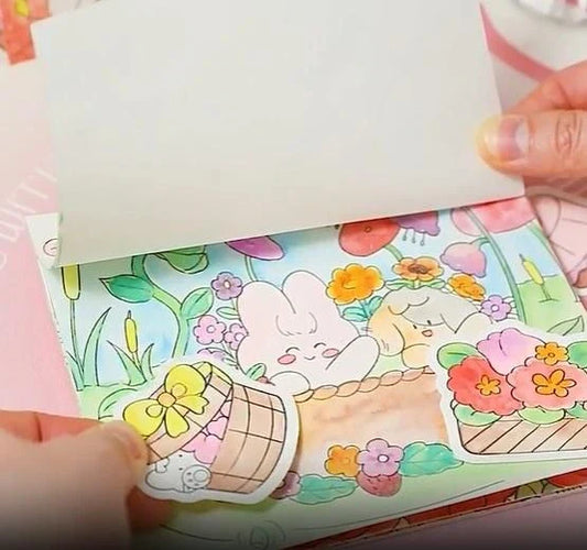 Cartoon Art Coloring Painting Set for Kid’s kids bags