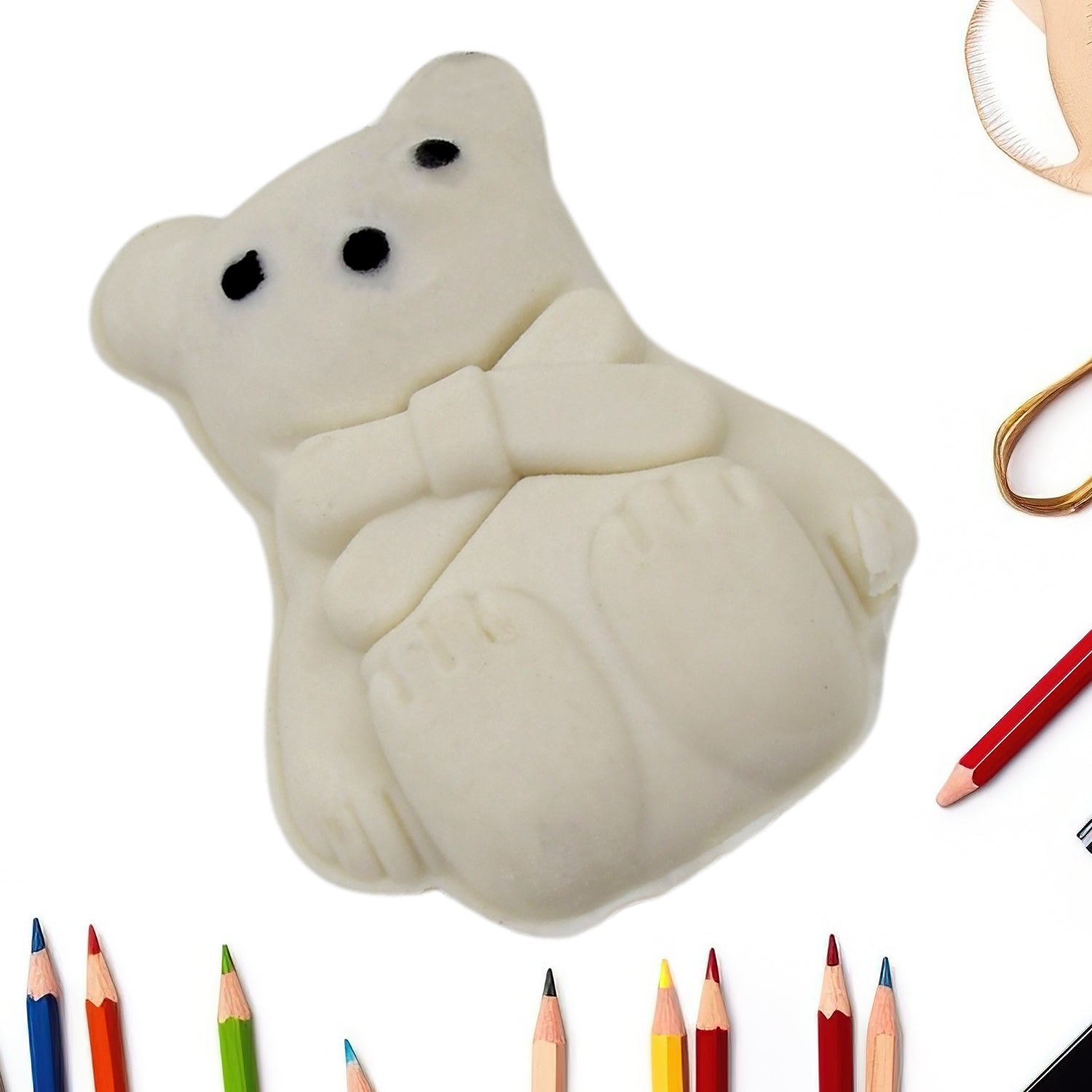 Cartoon Design Eraser (1 Pc Mix Design) - Office