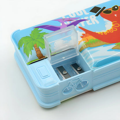 Best cartoon double-deck pencil case - pen & cases | 2025 | fast shipping