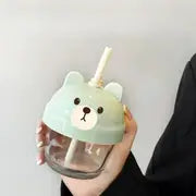 Cartoon Glass Cup 210 ml glasses