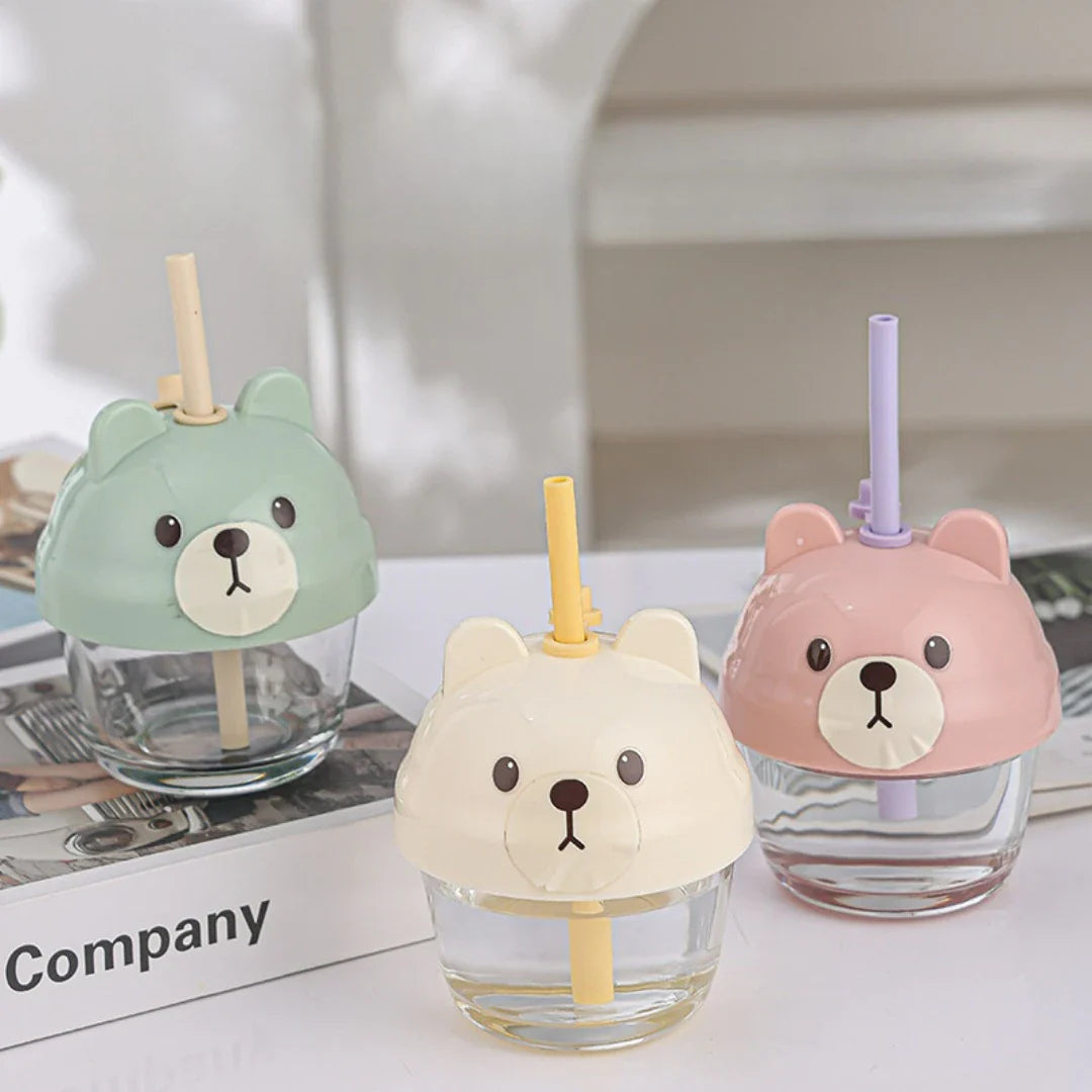 Cartoon Glass Cup 210 ml glasses