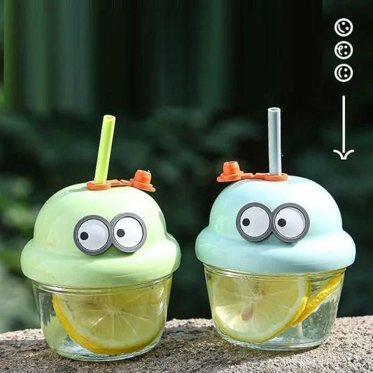 Cartoon Glass Cup 210 ml glasses
