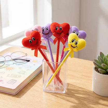 Best cartoon heart facy pen (12 pcs) - ballpoint pens | 2026 | fast shipping
