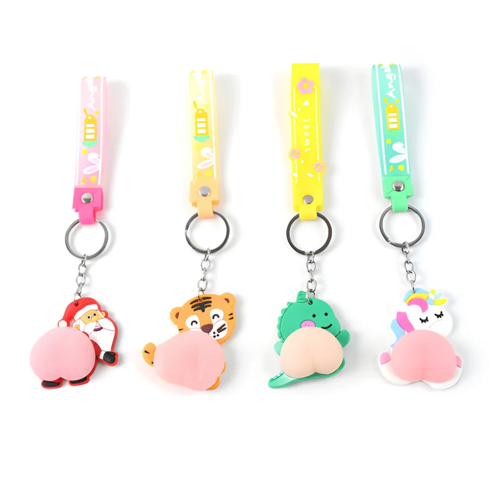 Cartoon Squeeze Keychain - Home Improvement