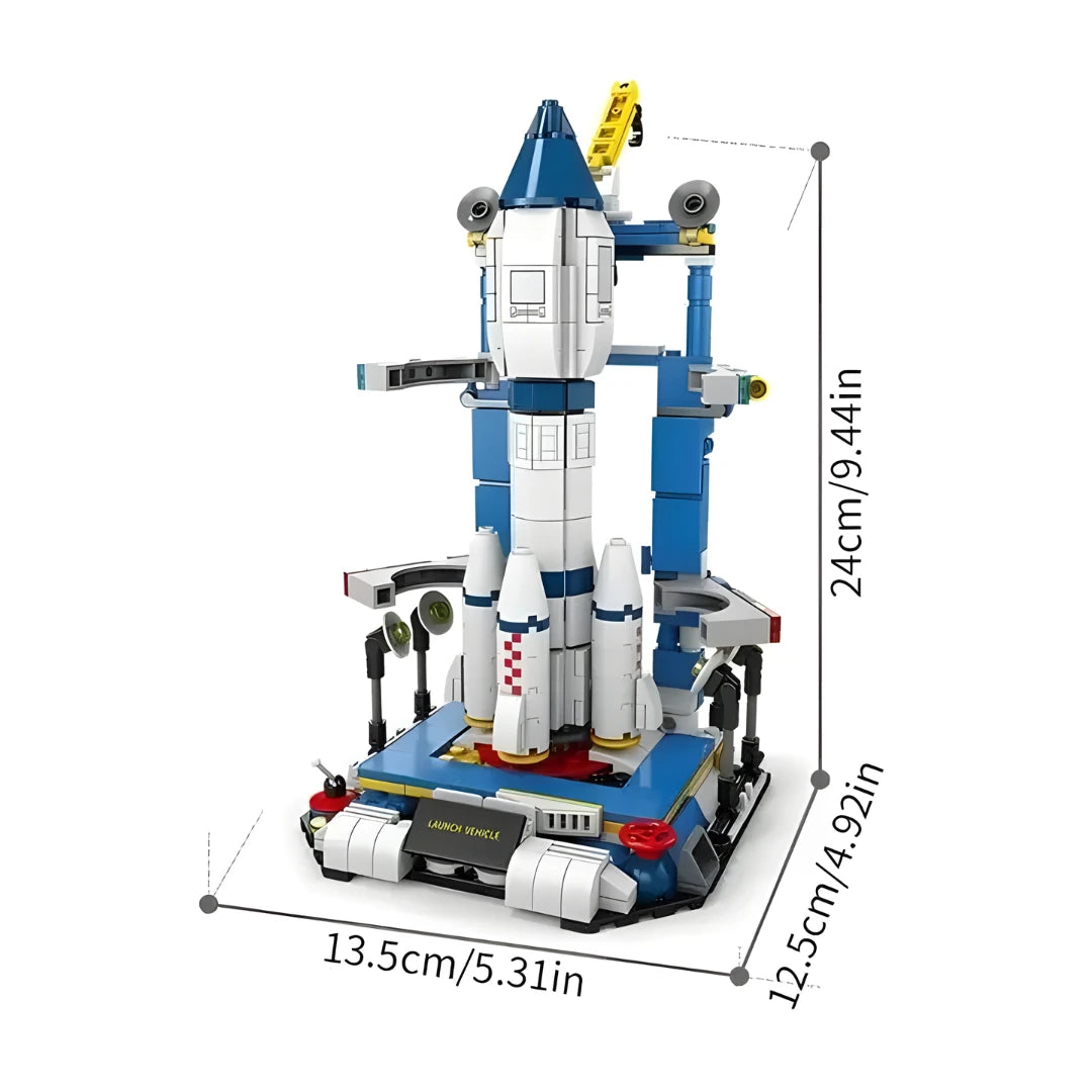 DIY 8 in 1 Spacecraft Building Blocks for Kids