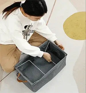 Flexi Fold Large Cloth Basket (Pack of 2)