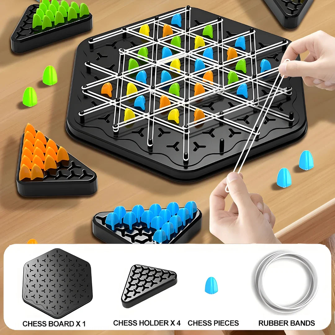 Chain Triangle Chess Game