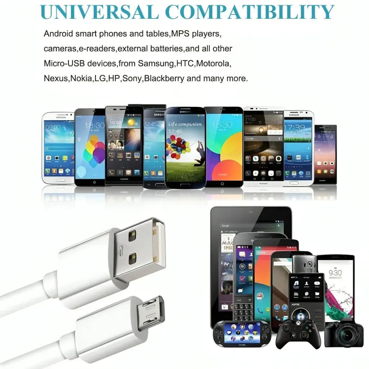 Charger Adaptor With Data Cable For Android