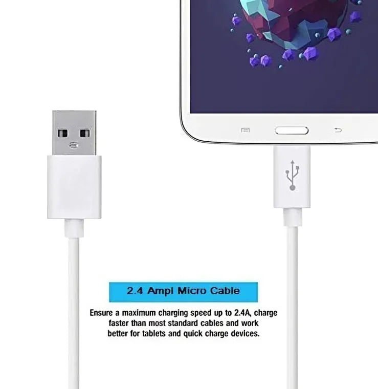 Charger Adaptor With Data Cable For Android