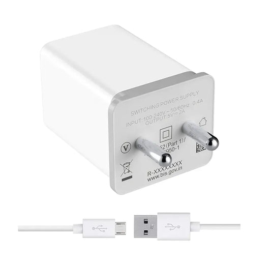 Charger Adaptor With Data Cable For Android