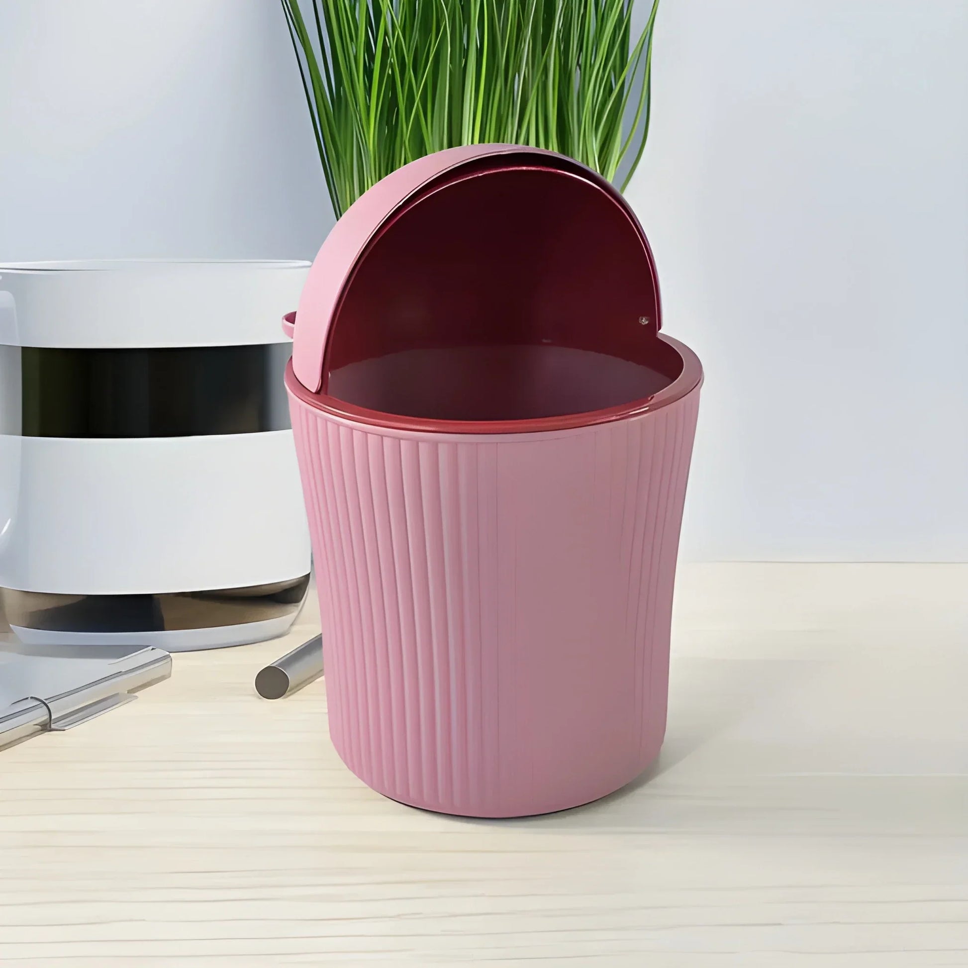 Best chic swing-lid bin - desktop organizers | 2025 | fast shipping