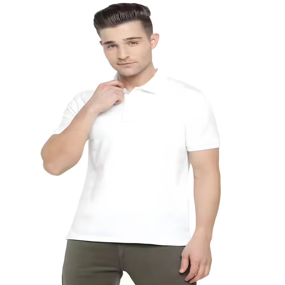 Classic White Polo Tee