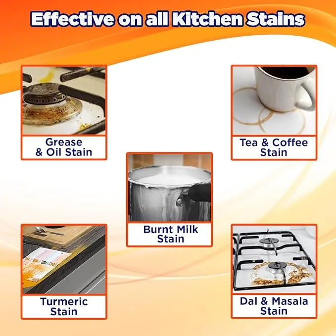 Clean Super Strong Powerful Kitchen Foam Cleaner 500 ml Pack of 2 Home Improvement