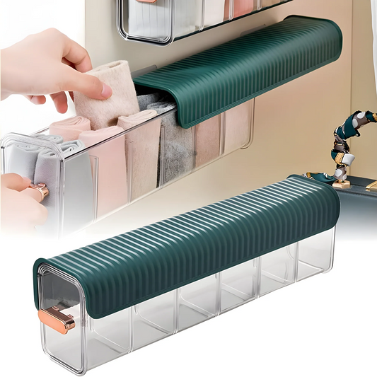 Clear Wall Storage Box Pack of 1 Home Accessories