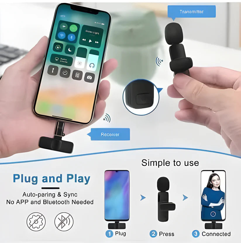 Clip & Go Wireless Mic Electronics