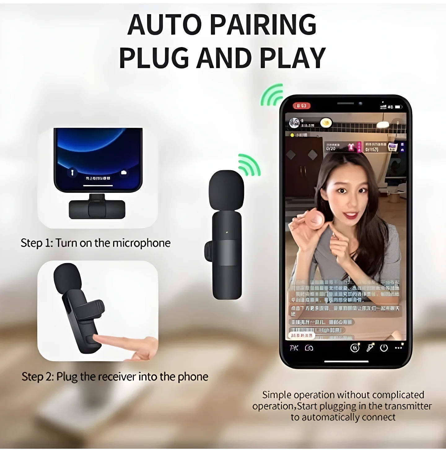 Clip & Go Wireless Mic Electronics