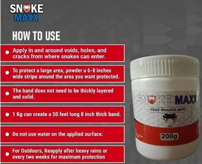 Snake Repellent Powder 200g Container pack of 2