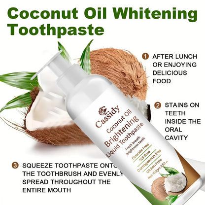 Coconut Oil Liquid Toothpaste