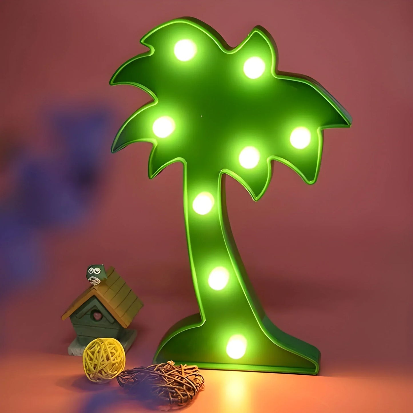 Best coconut tree led night light table lamp - home & garden | 2025 | fast shipping